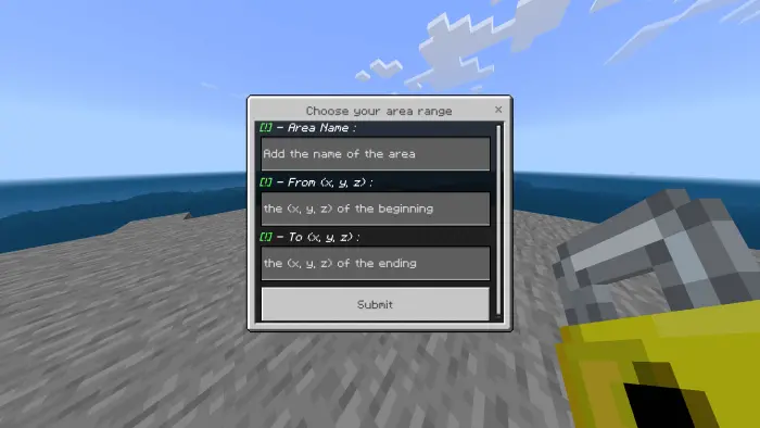 Main Form for Waypoint Creation