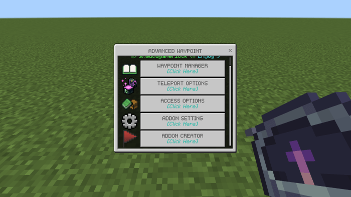 Main Form for Waypoint Creation